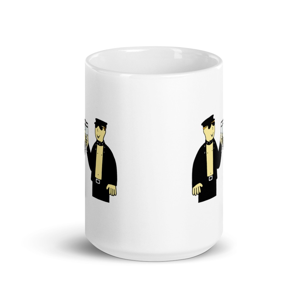 White Glossy Mug