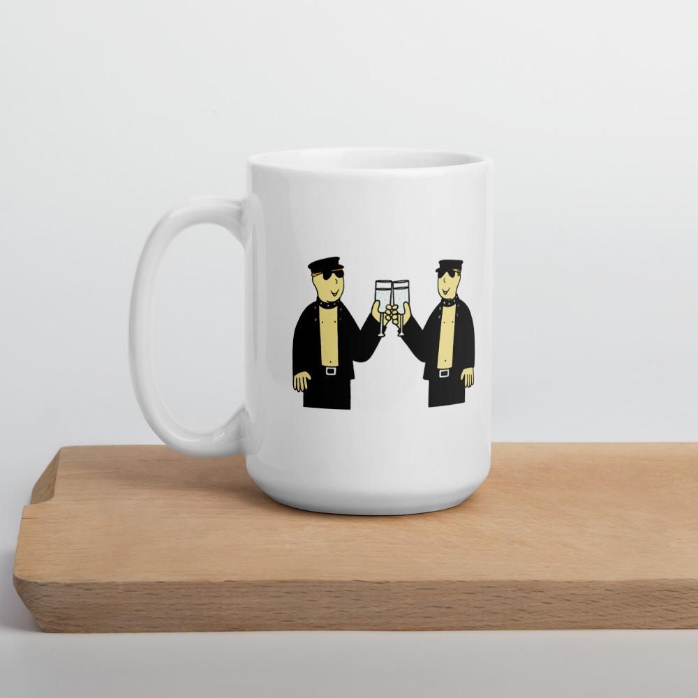 White Glossy Mug