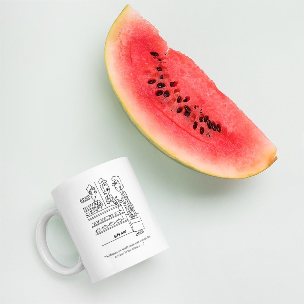 White Glossy Mug