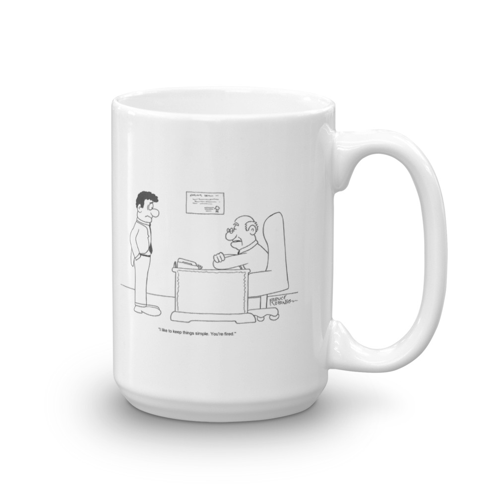 White Glossy Mug