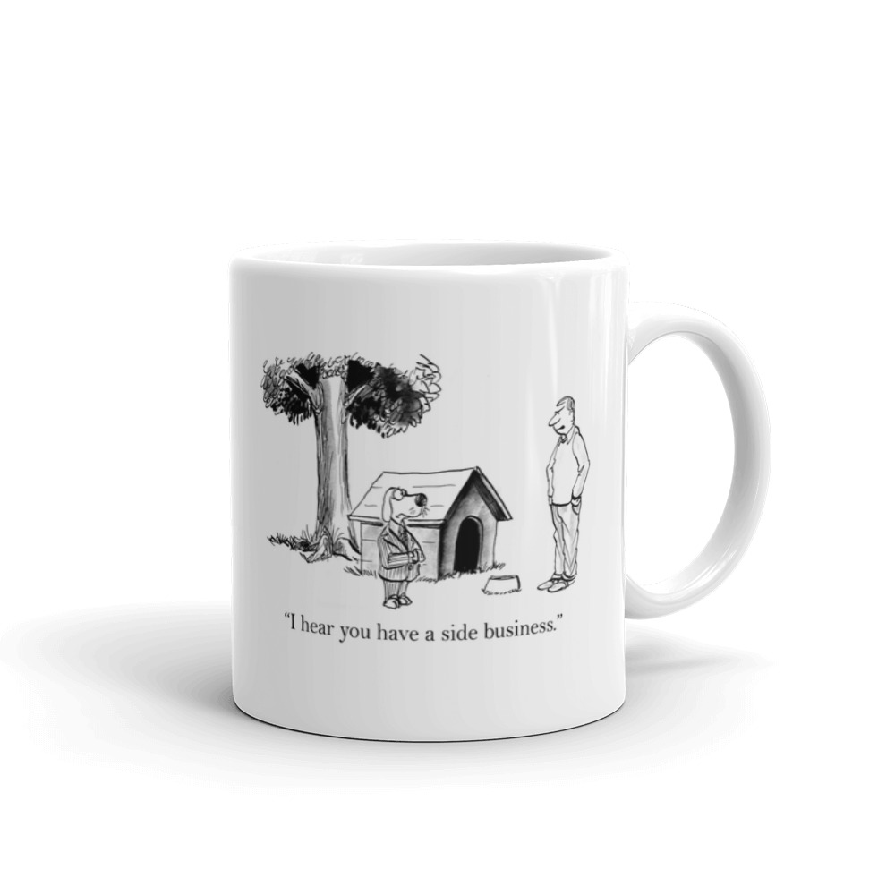 White Glossy Mug