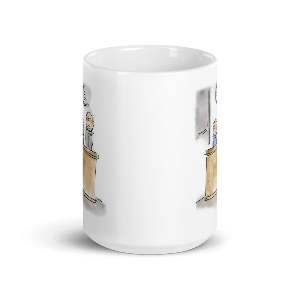 White Glossy Mug