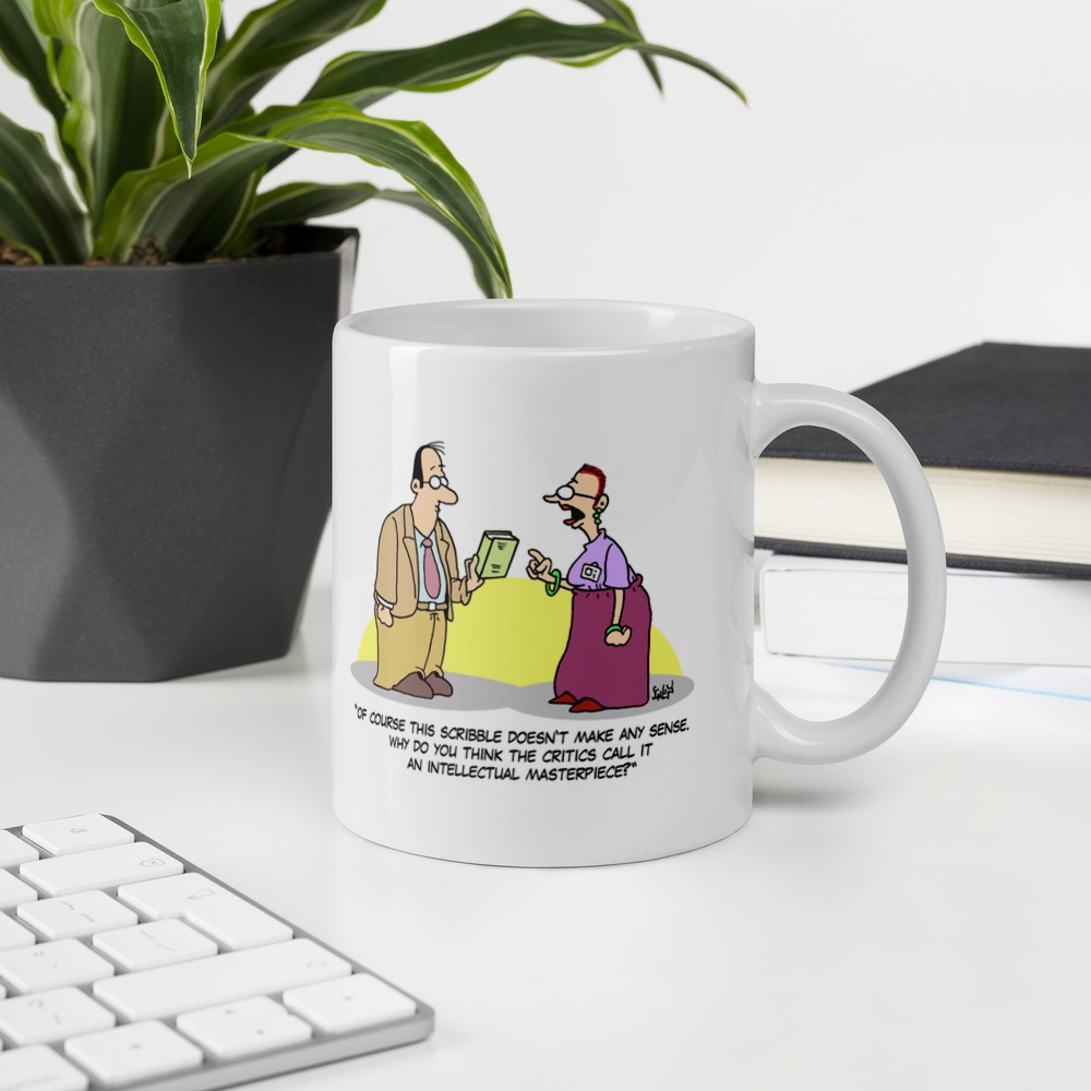 White Glossy Mug