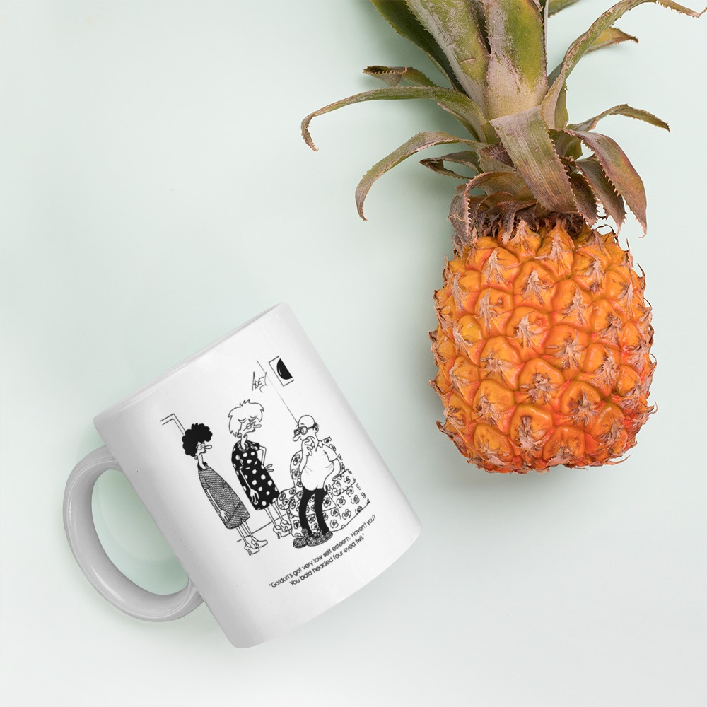 White Glossy Mug