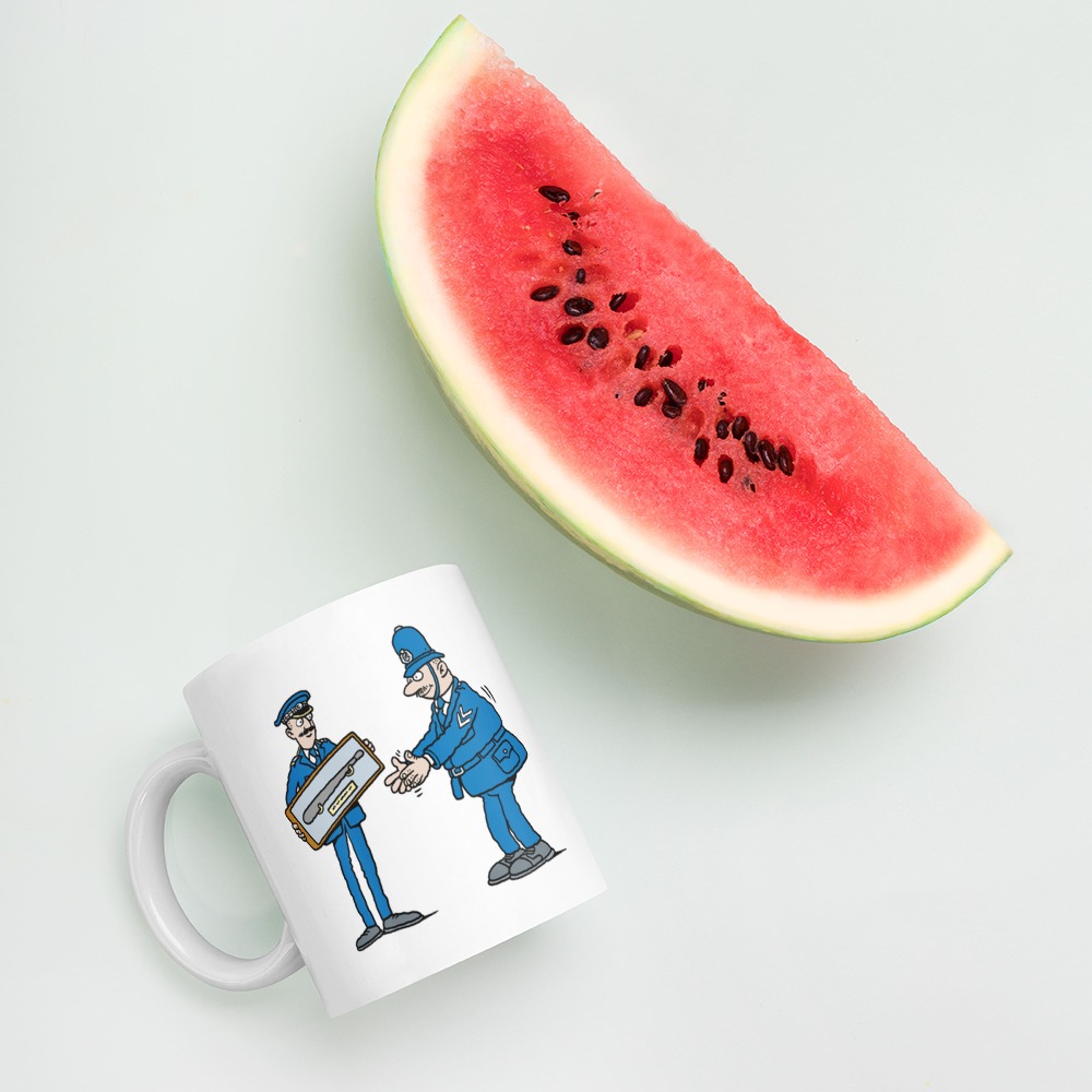 White Glossy Mug