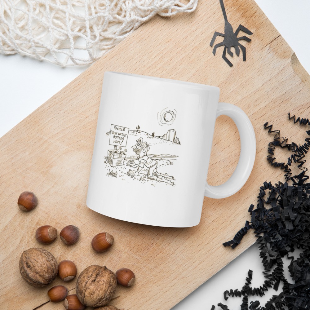 White Glossy Mug