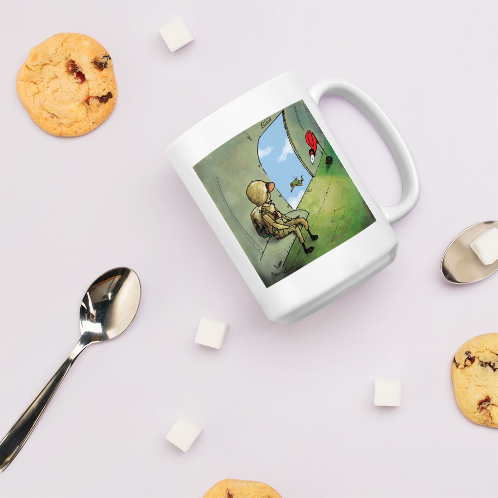 White Glossy Mug