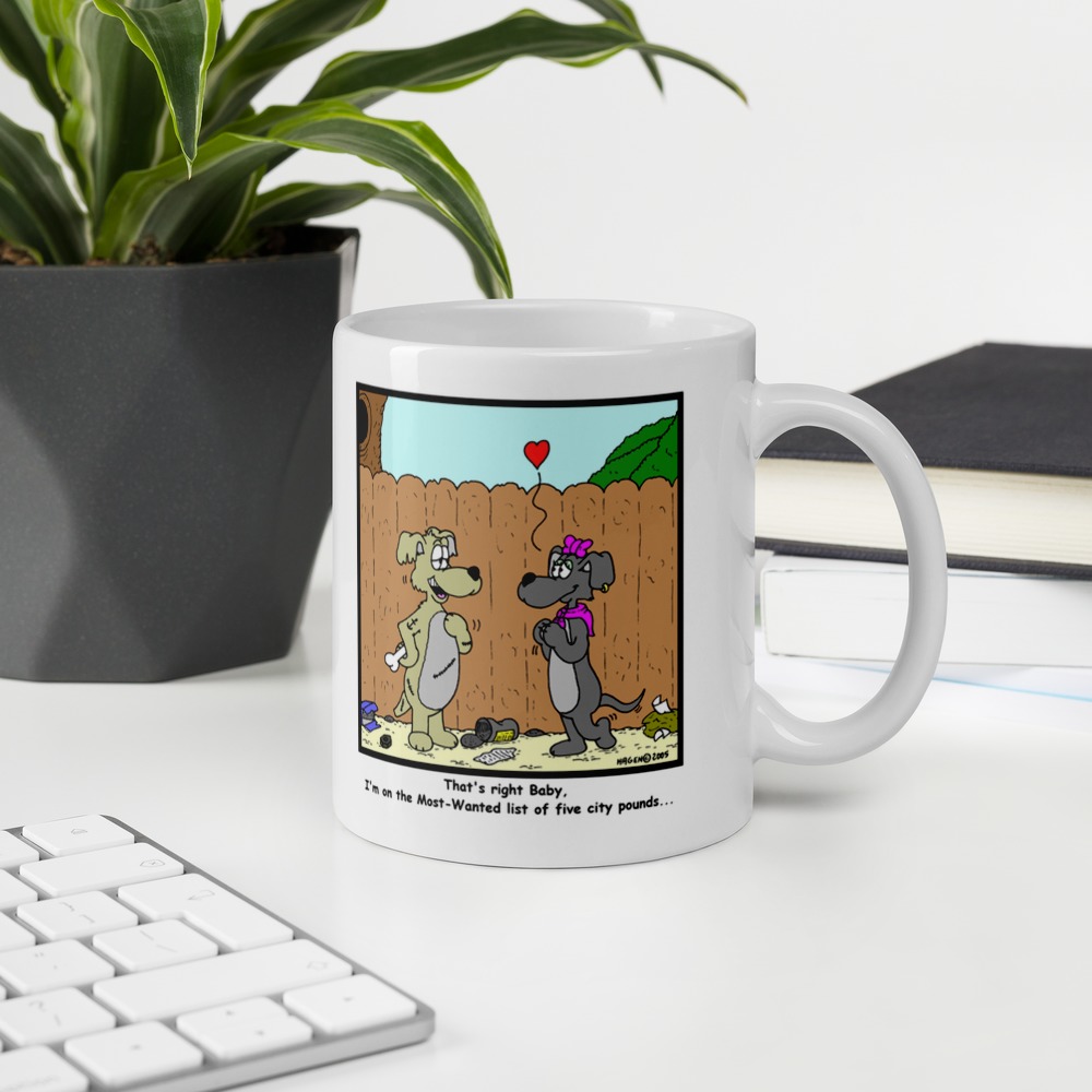 White Glossy Mug