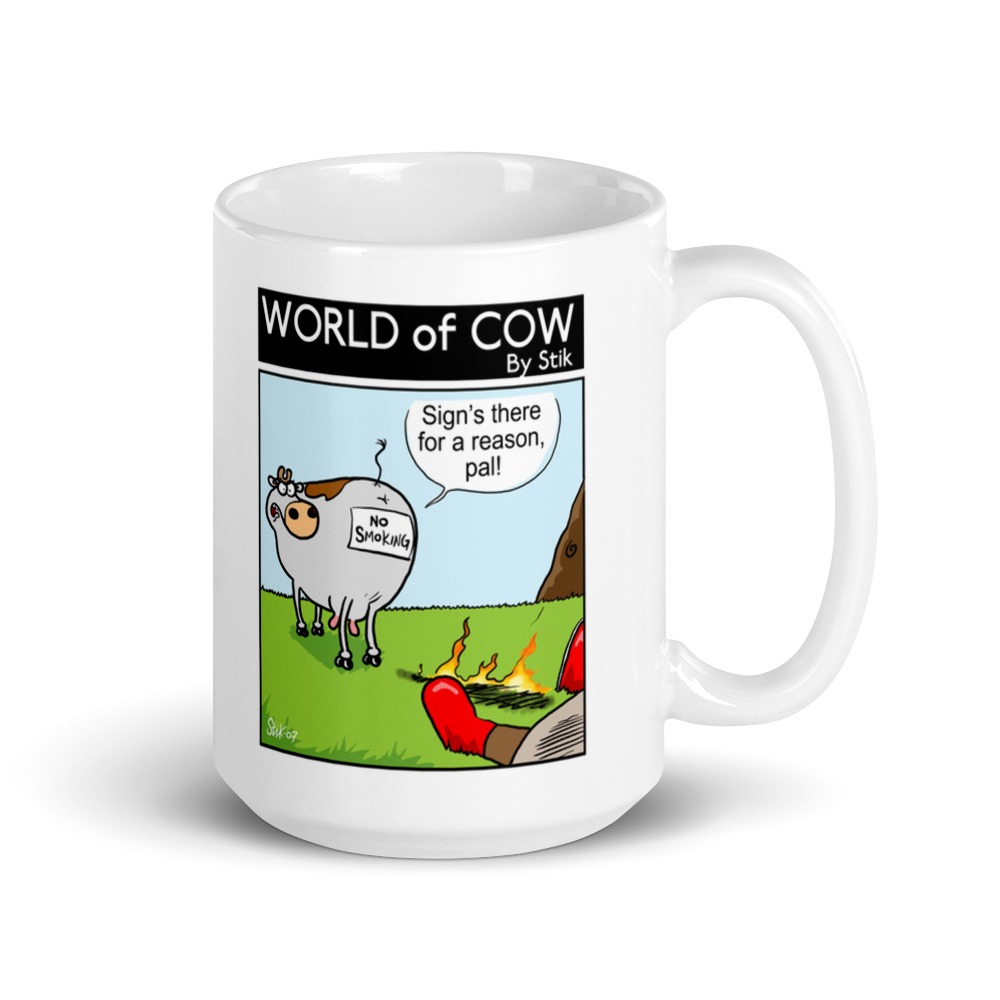 White Glossy Mug