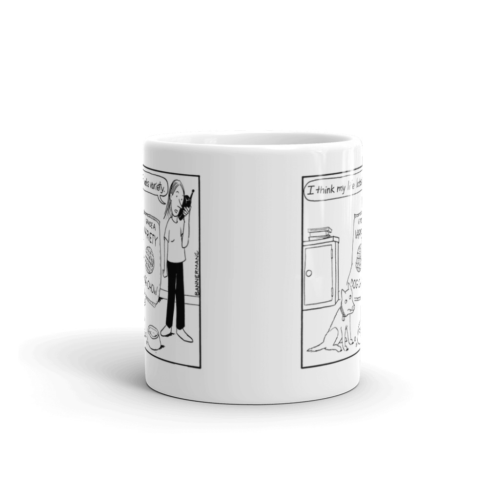 White Glossy Mug