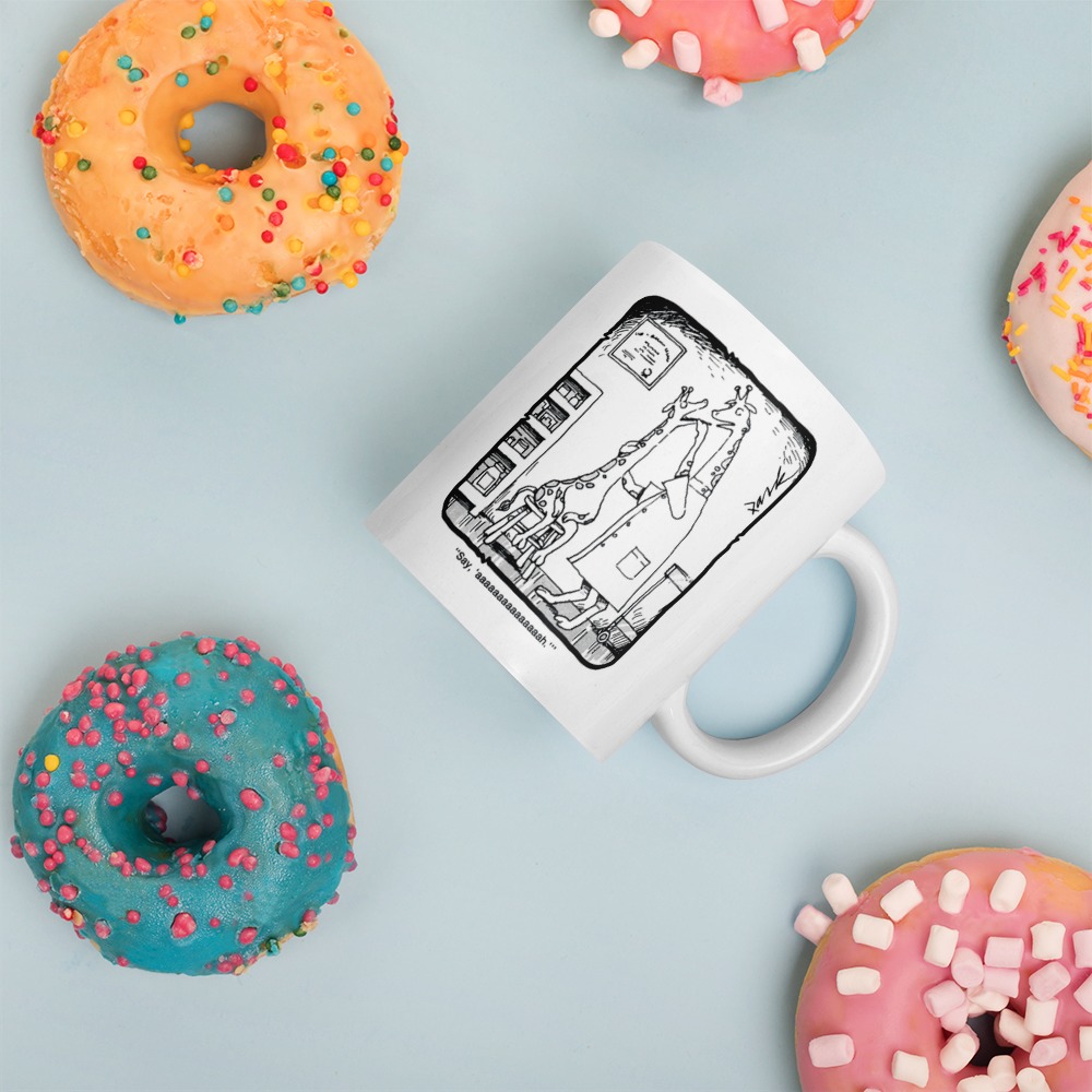 White Glossy Mug