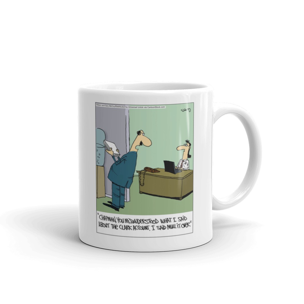 White Glossy Mug