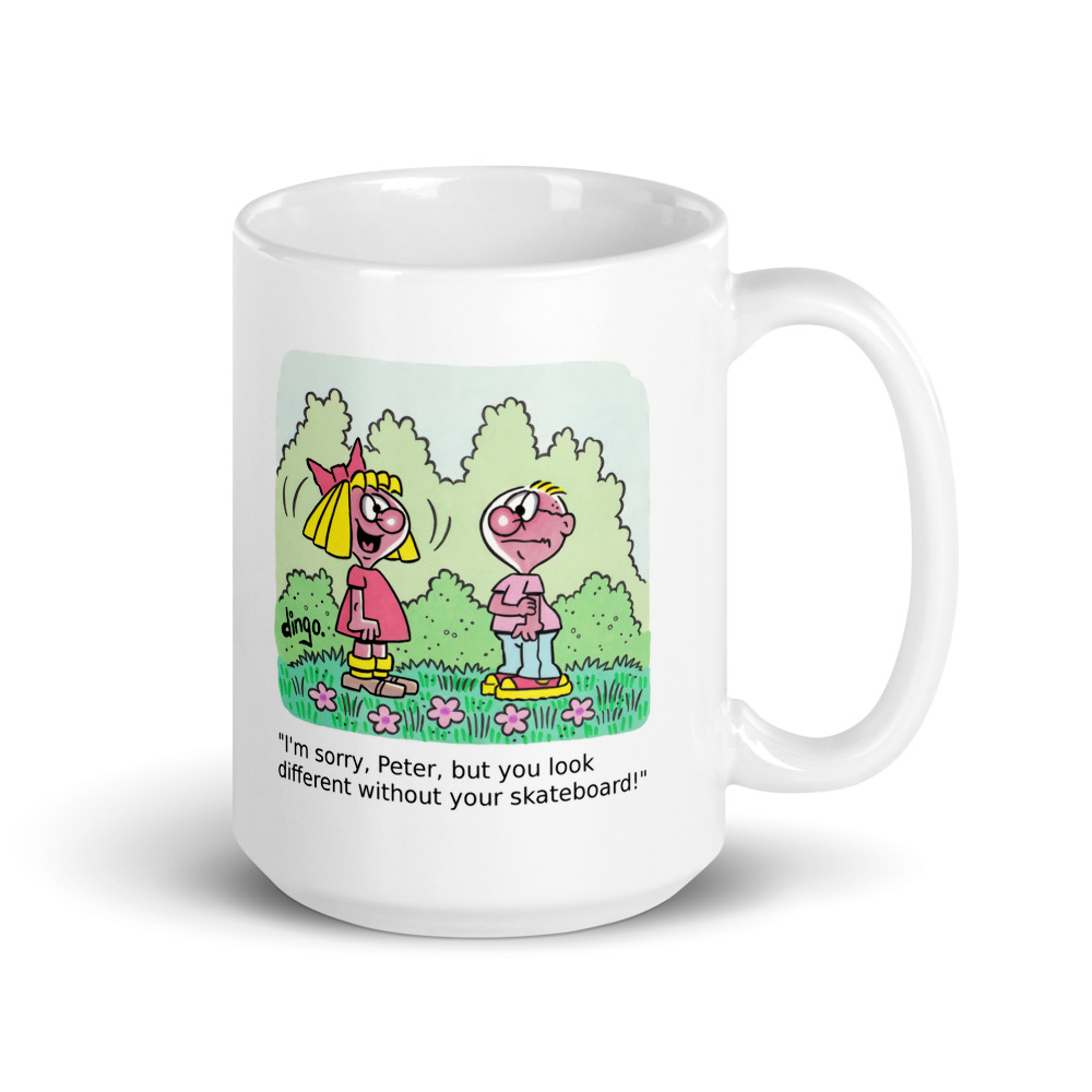 White Glossy Mug