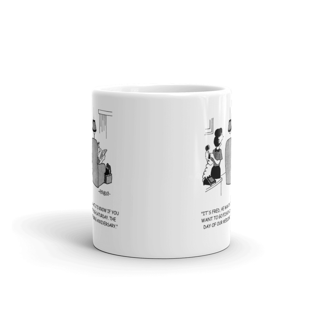 White Glossy Mug