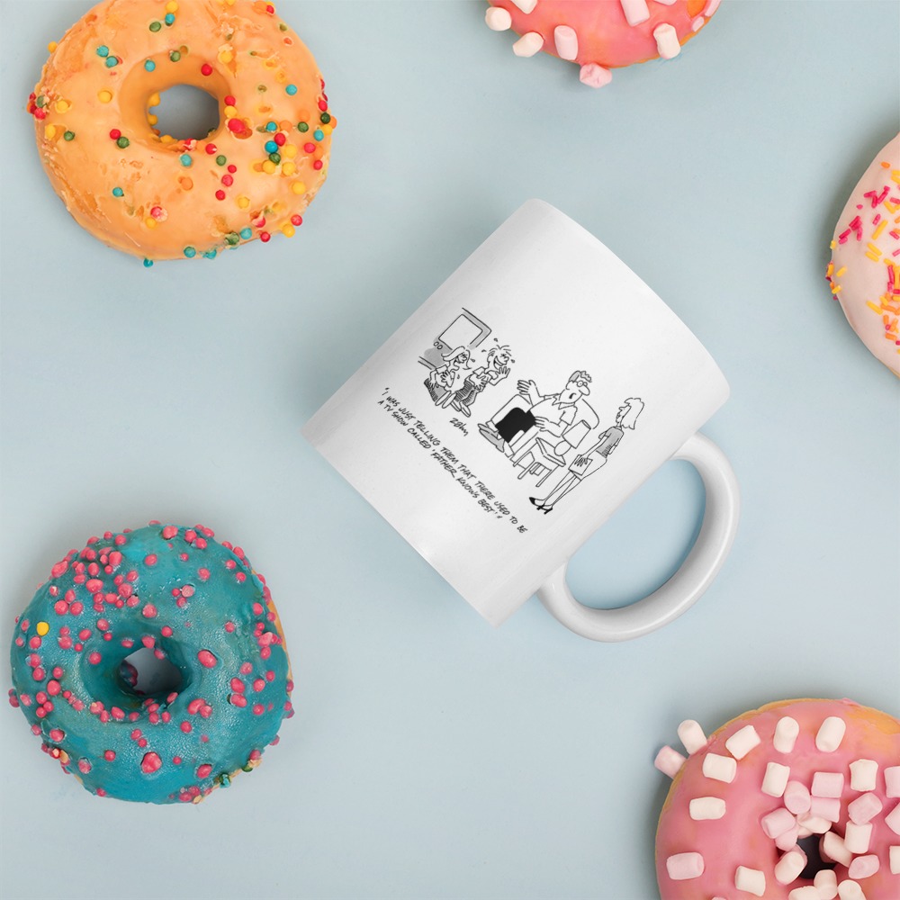 White Glossy Mug