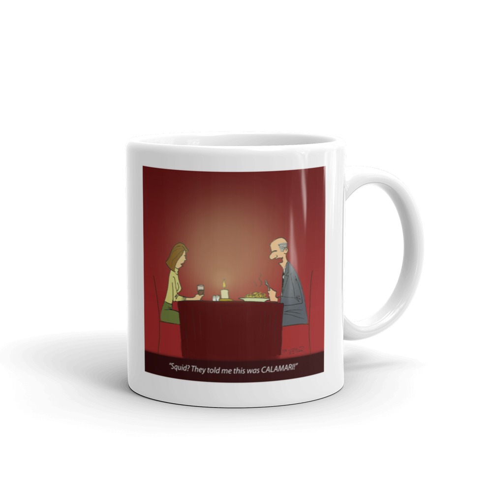 White Glossy Mug