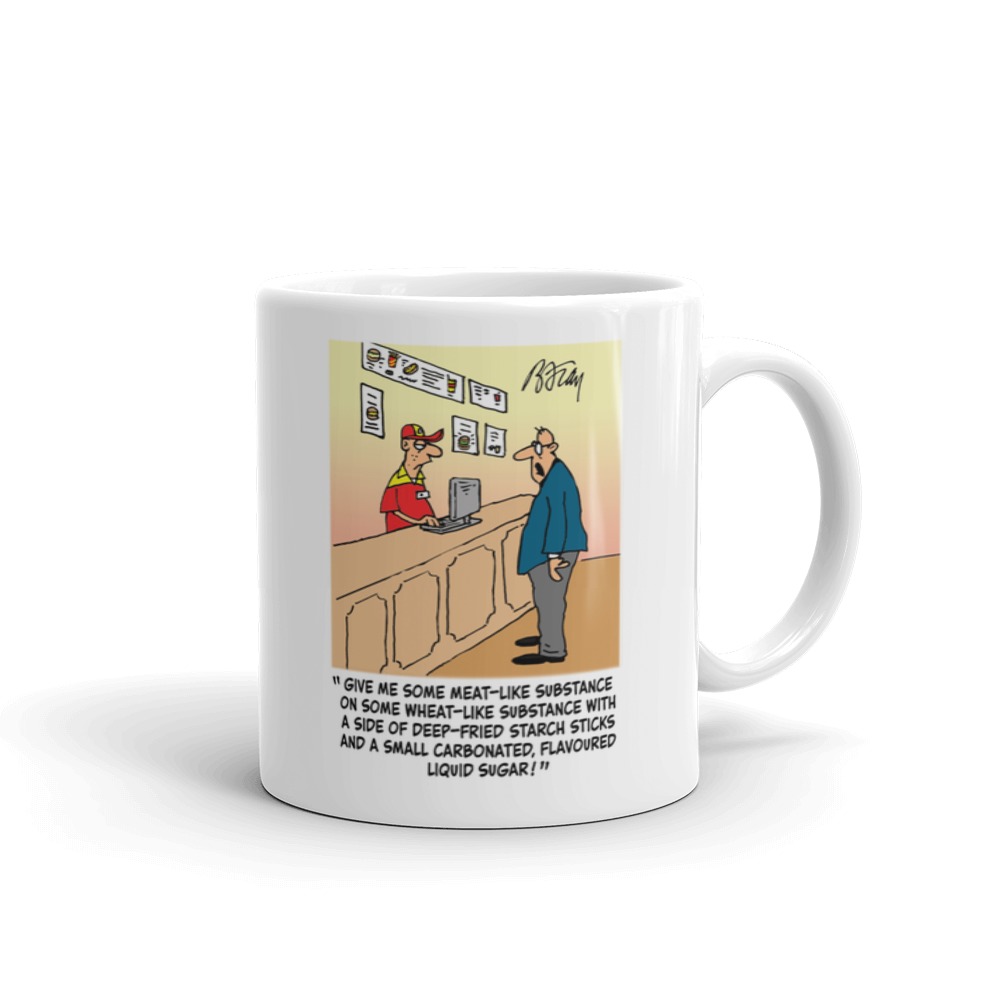 White Glossy Mug