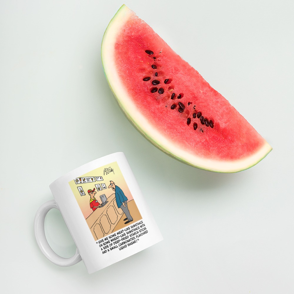 White Glossy Mug