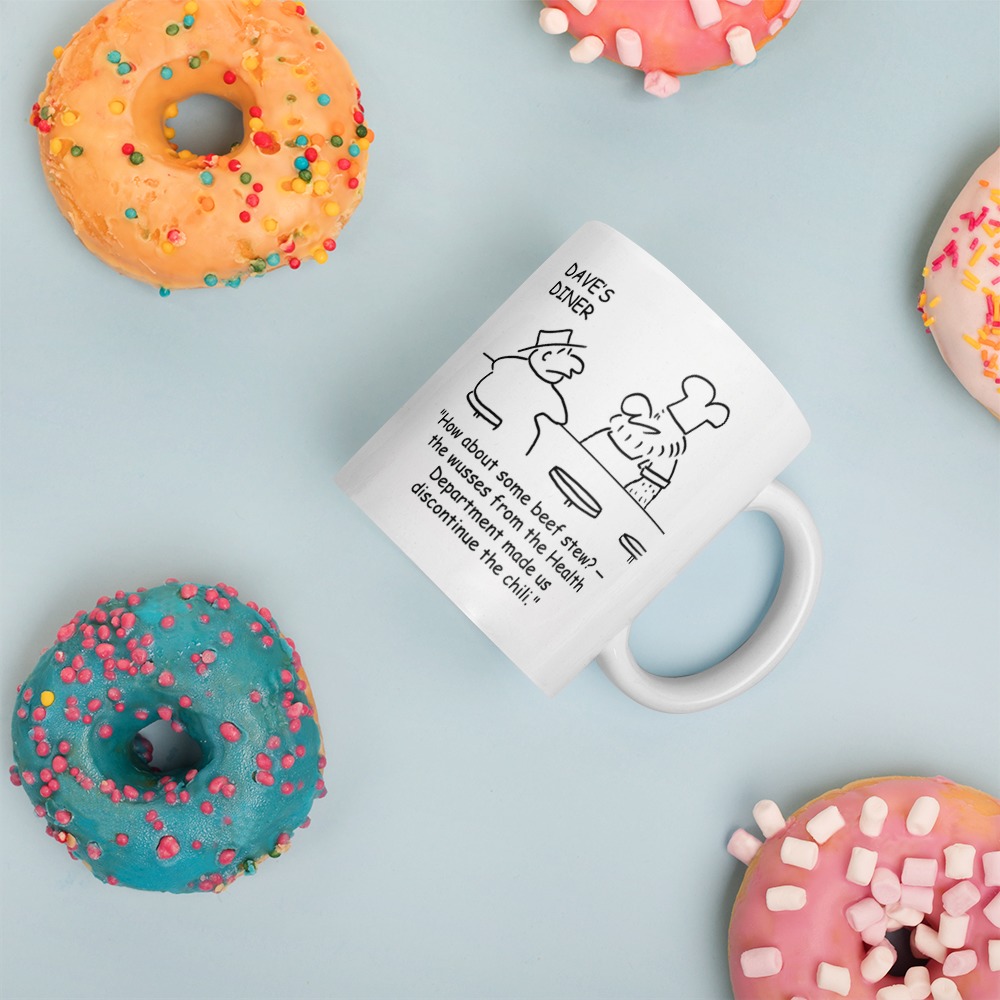 White Glossy Mug