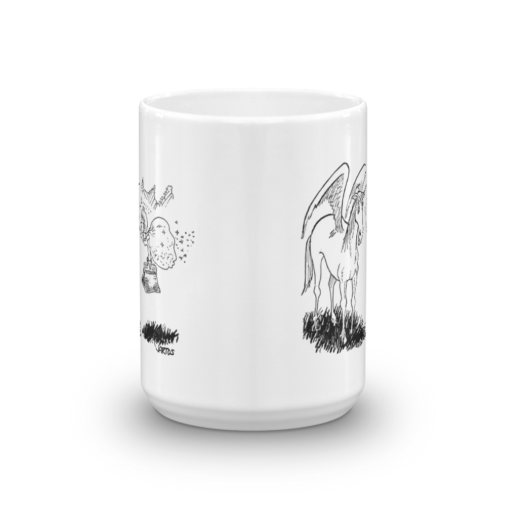 White Glossy Mug