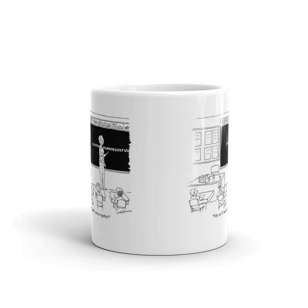 White Glossy Mug
