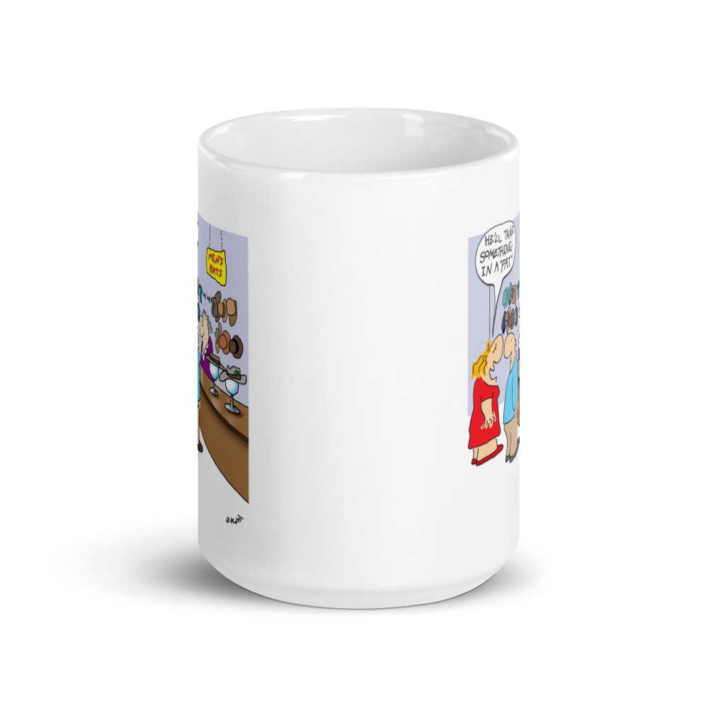 White Glossy Mug