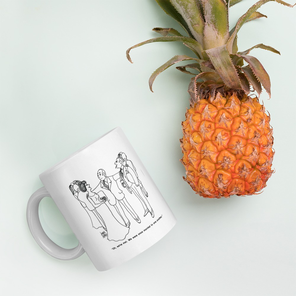 White Glossy Mug