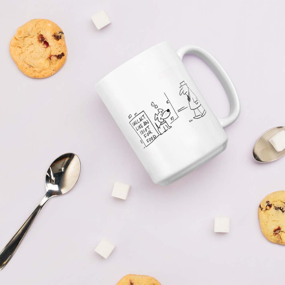 White Glossy Mug