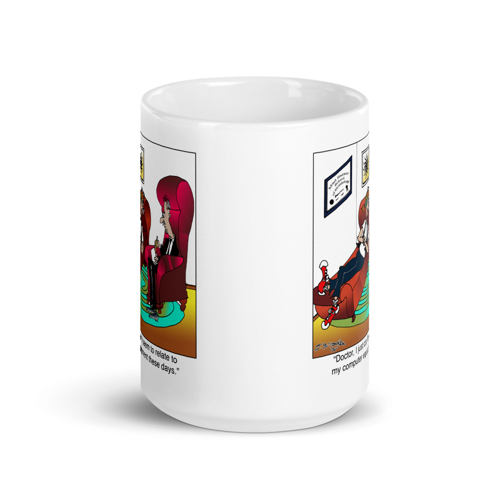 White Glossy Mug