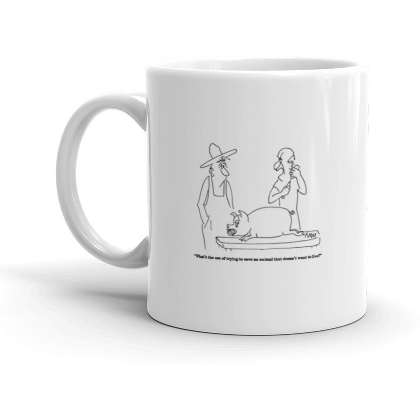 White Glossy Mug