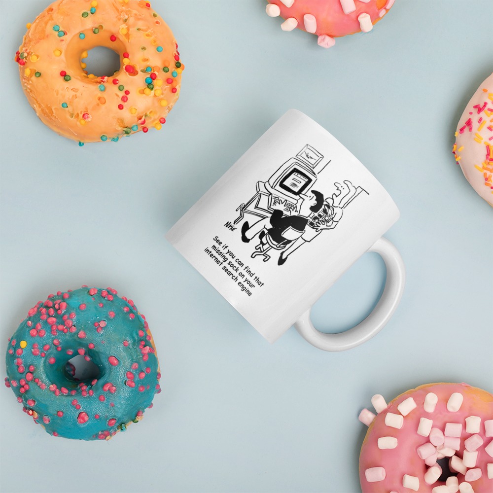 White Glossy Mug