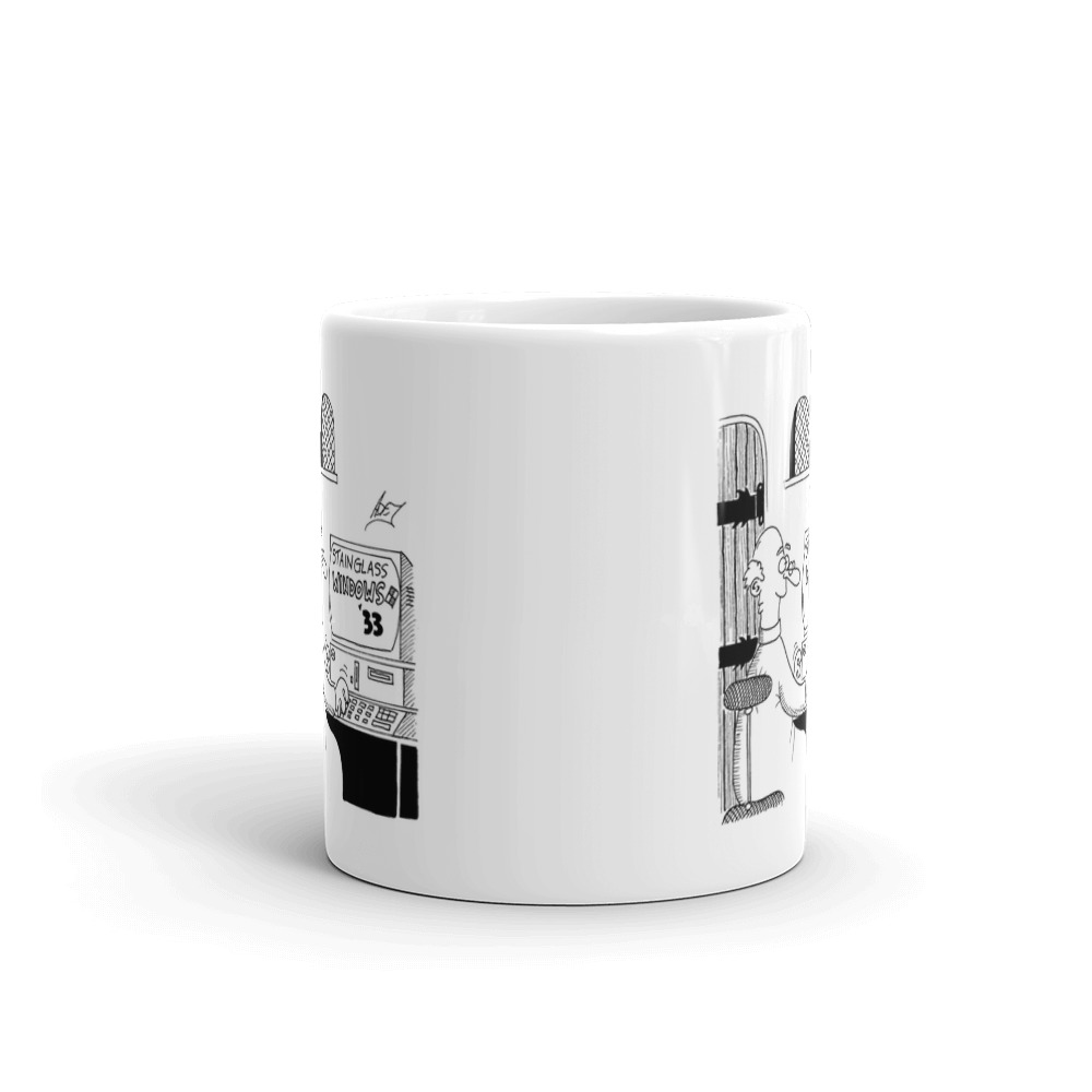 White Glossy Mug