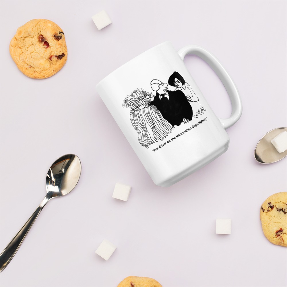 White Glossy Mug