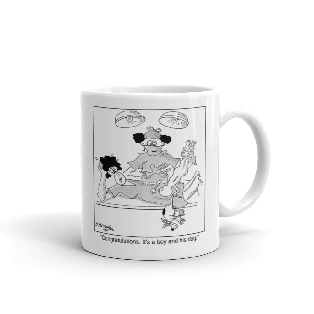 White Glossy Mug