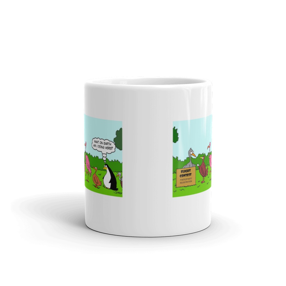 White Glossy Mug