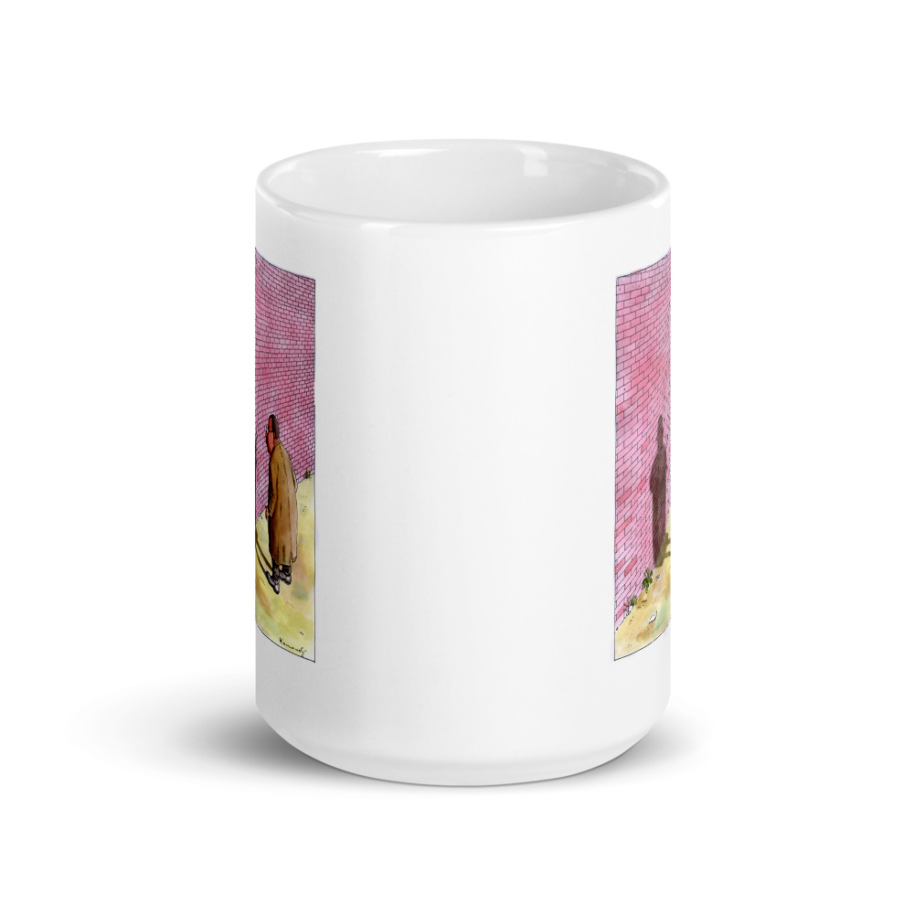 White Glossy Mug