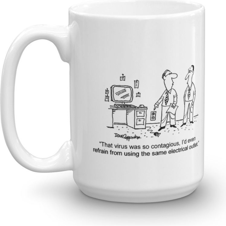 White Glossy Mug