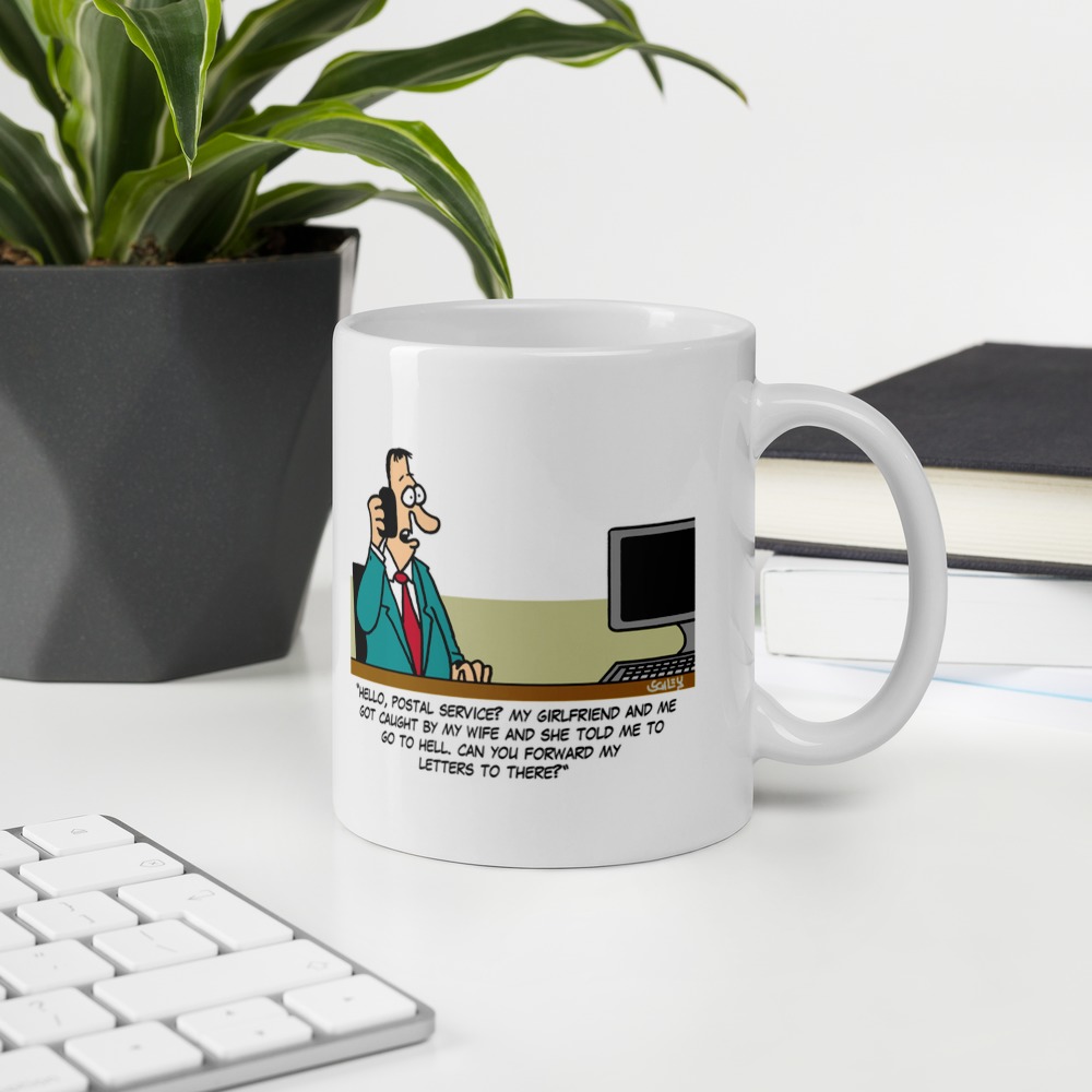 White Glossy Mug