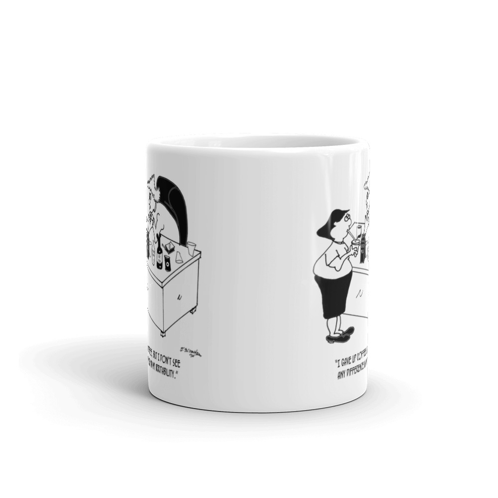 White Glossy Mug