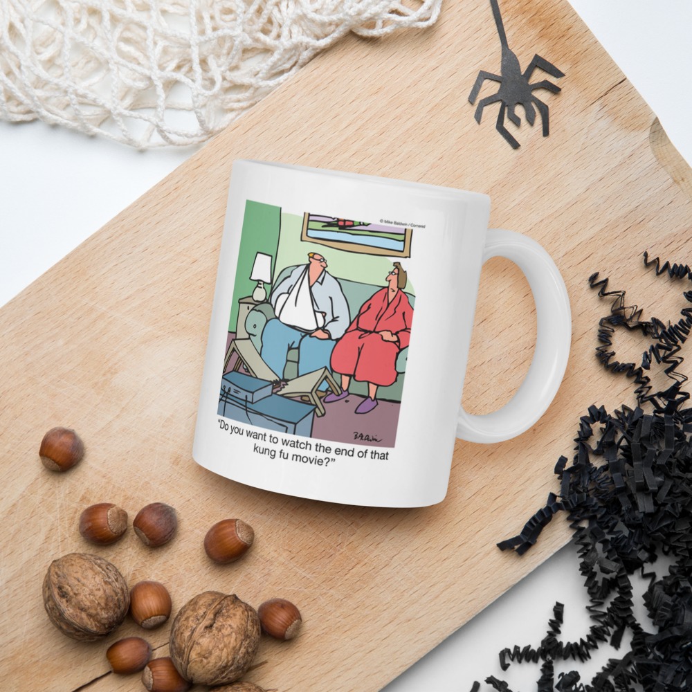 White Glossy Mug