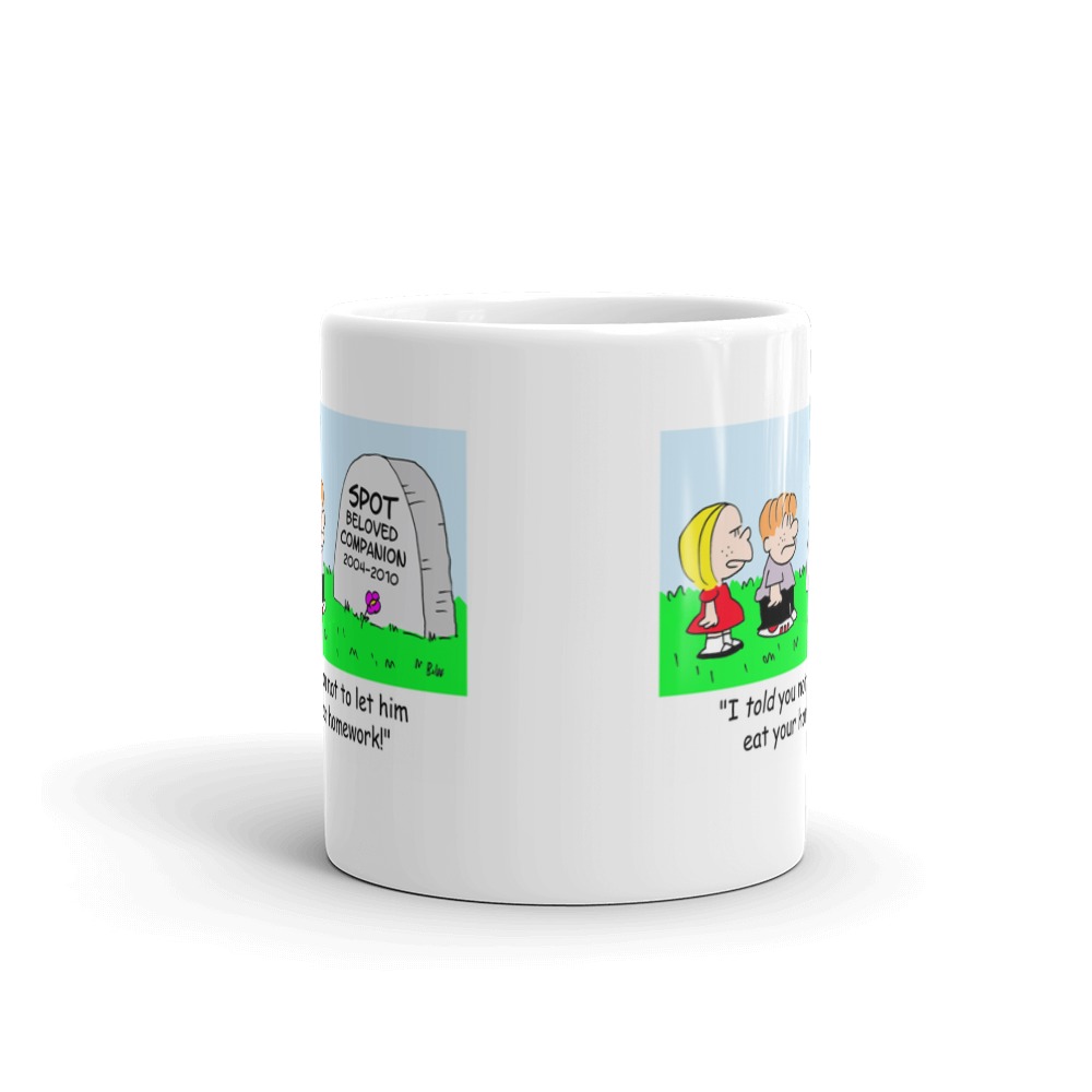White Glossy Mug
