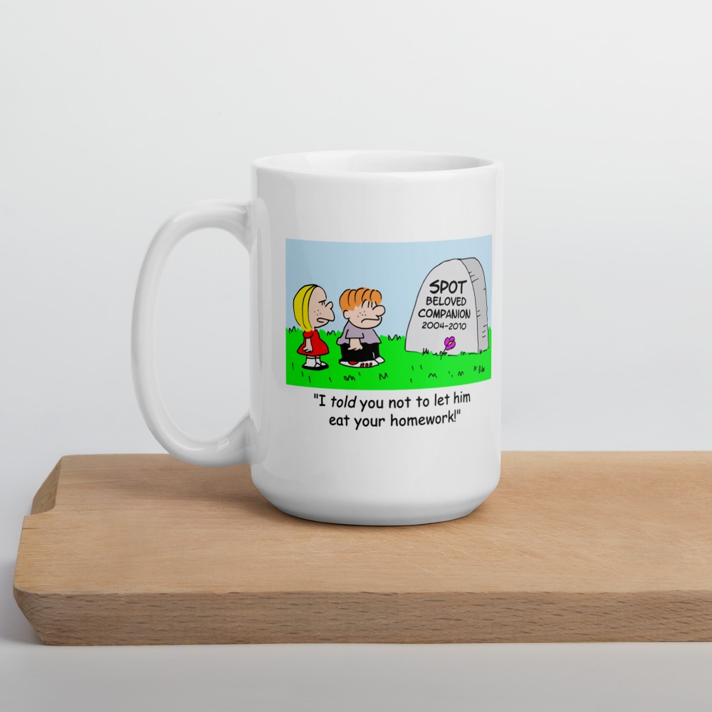 White Glossy Mug