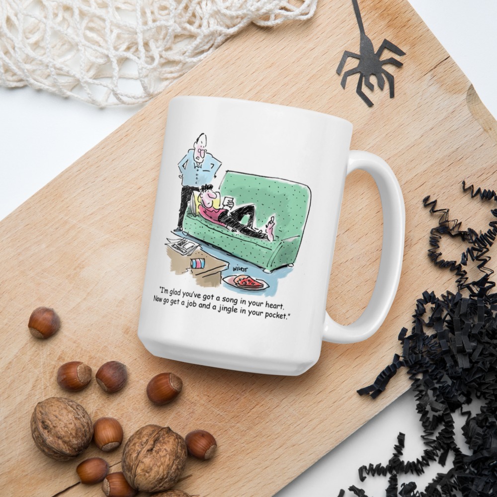 White Glossy Mug