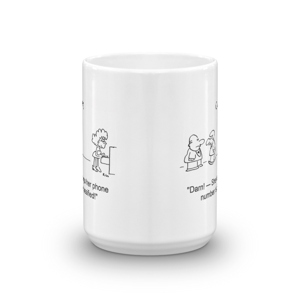 White Glossy Mug