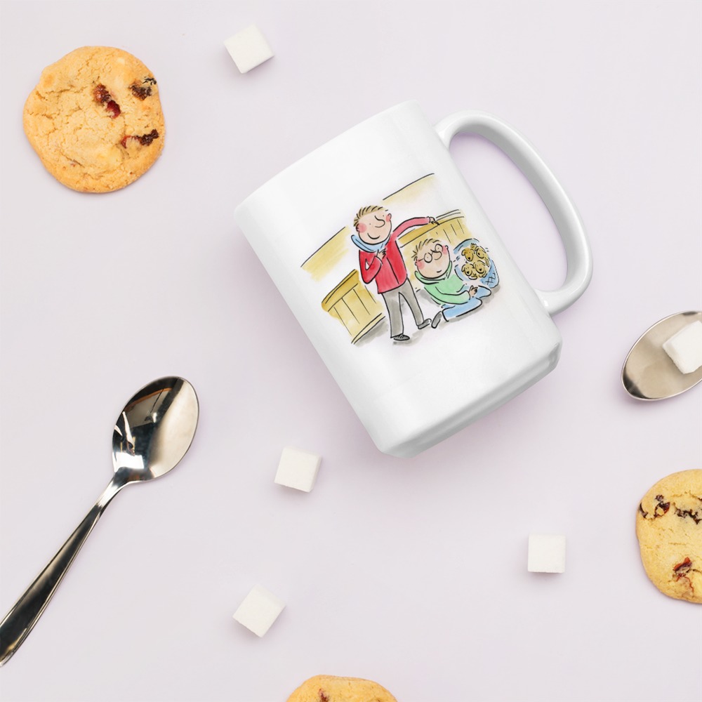 White Glossy Mug