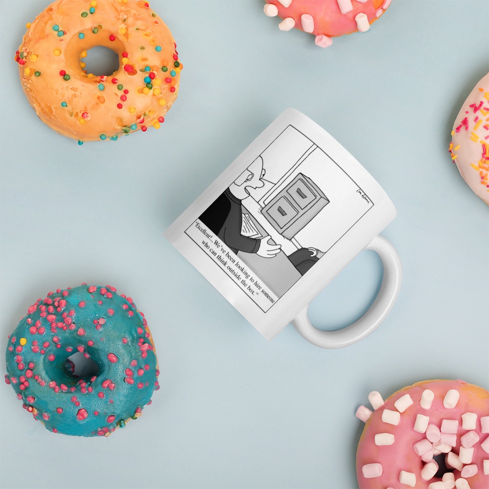 White Glossy Mug
