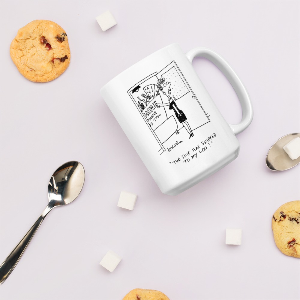 White Glossy Mug