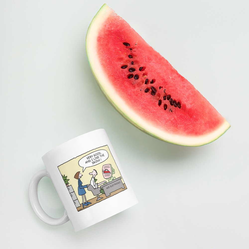 White Glossy Mug