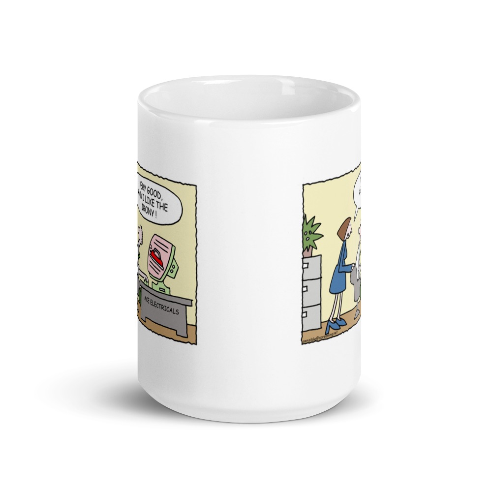 White Glossy Mug