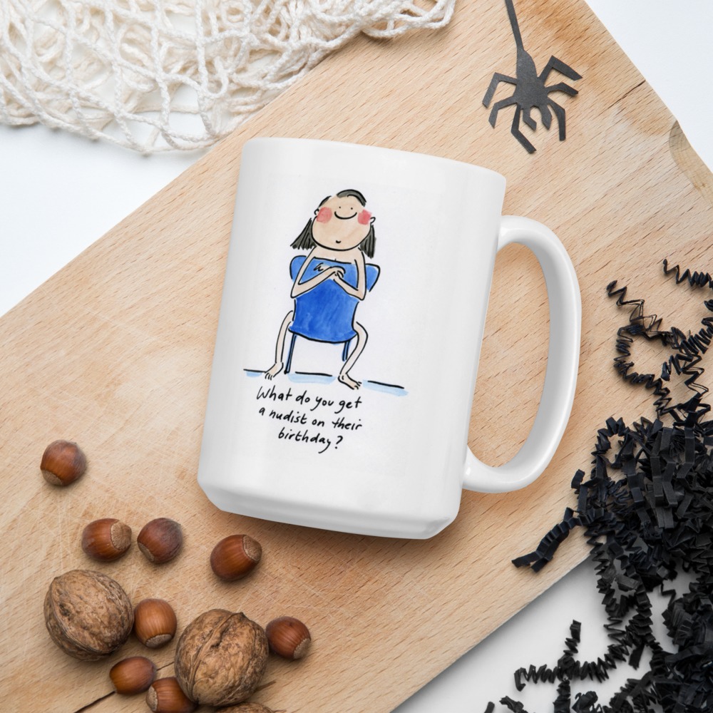 White Glossy Mug